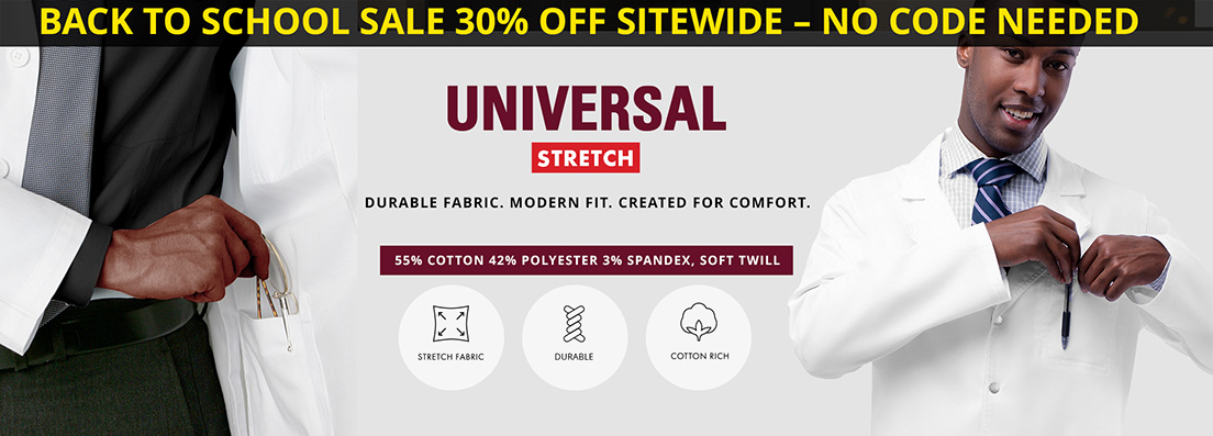 White Lab Coats For Men’s 