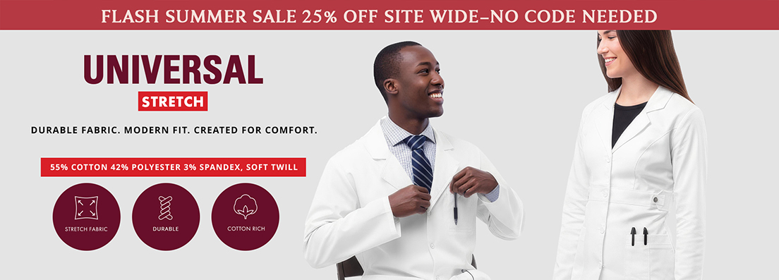 White Lab Coats For Men’s 
