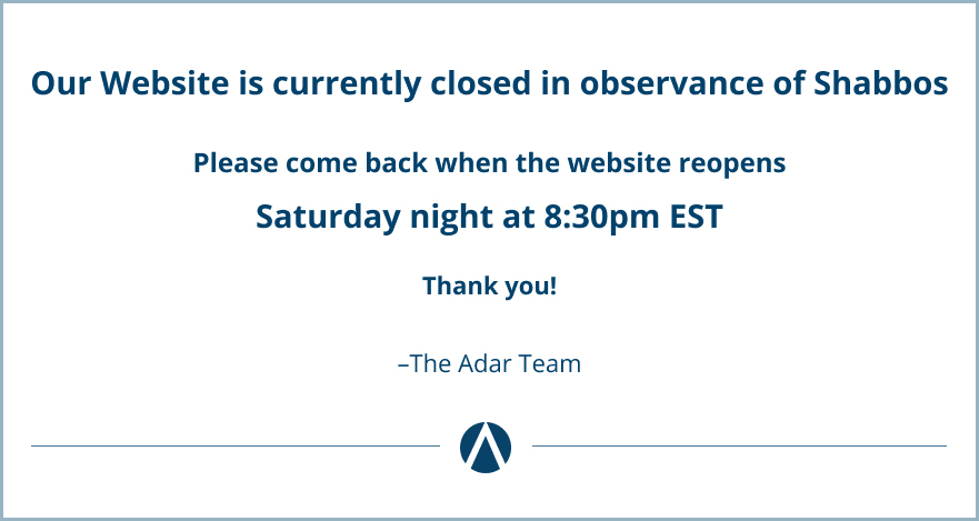 Our website is closing today at 6:00pm EST. Reopening Saturday night at 9:00pm EST.