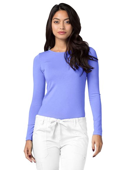 Long Sleeve Comfort Tee Ceil Blue 2X