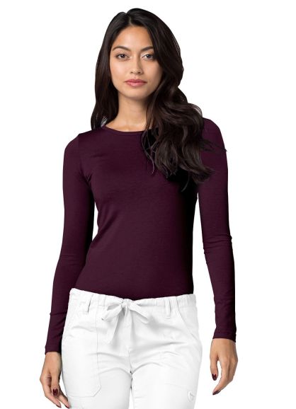 Long Sleeve Comfort Tee Eggplant 2X