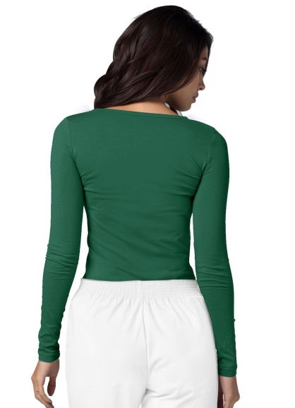 Long Sleeve Comfort Tee Hunter Green 2X