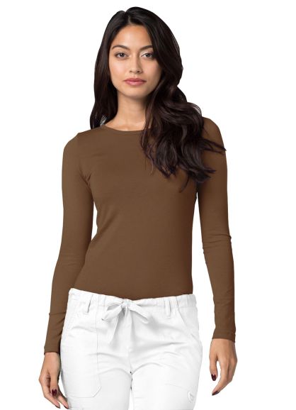Long Sleeve Comfort Tee Mocha Quartz 2X