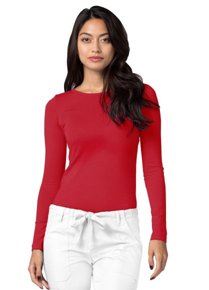 Long Sleeve Comfort Tee Red 2X