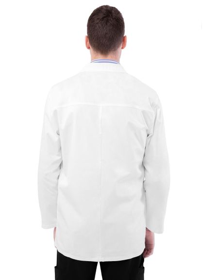 Mens 31" Snap Front Lab Coat