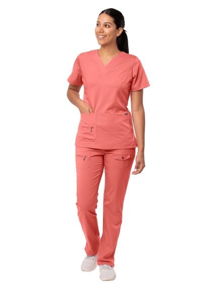 Women's Breakthrough Plus Scrub Set Rapture Rose 3X