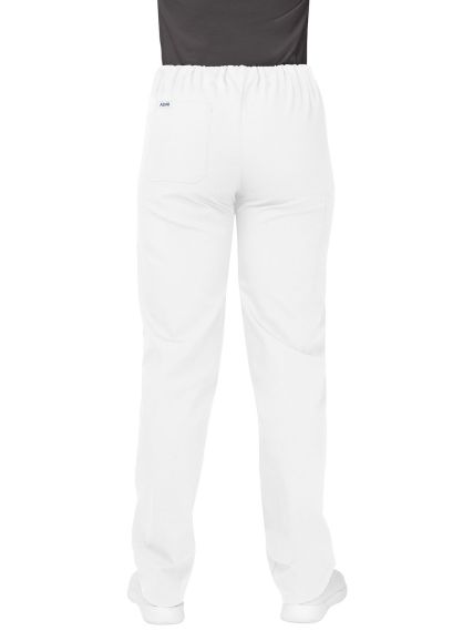 Unisex Drawstring Pants White 2X