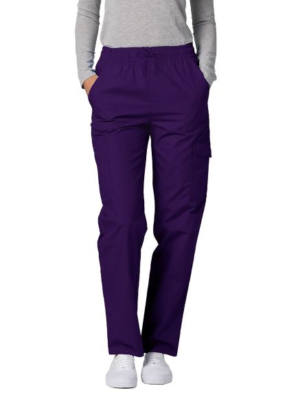Multipocket Cargo Pants Purple 2X