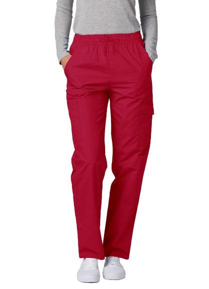Multipocket Cargo Pants Red 2X