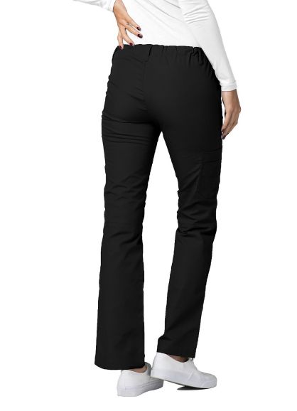 Low-Rise Drawstring Pants Black 2X