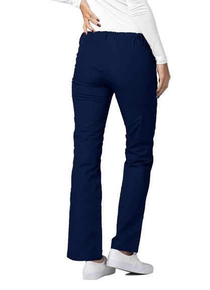 Low-Rise Drawstring Pants Navy 2X