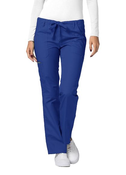 Low-Rise Drawstring Pants Royal Blue 2X