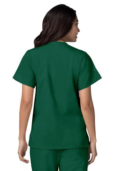 Double Pocket Snap Front Top Hunter Green 5X