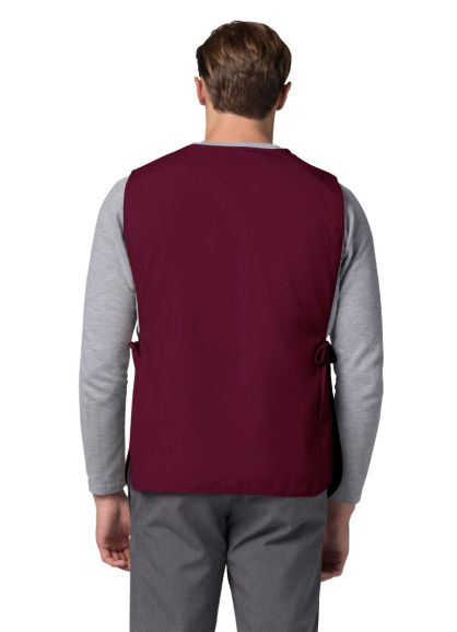 Bib Apron Burgundy R
