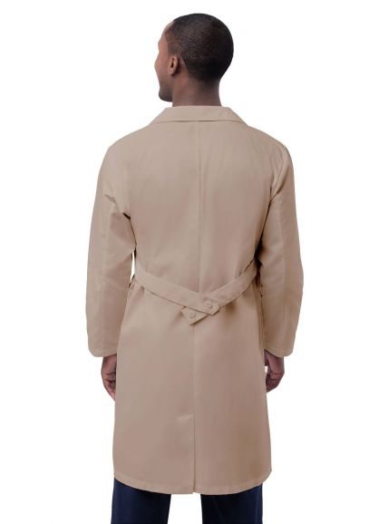 Unisex 39" Lab Coat with Inner Pockets Khaki 34