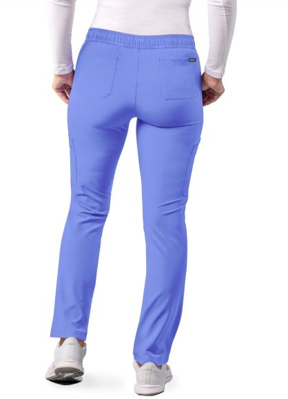 Skinny Leg Cargo Pant Ceil Blue 2X