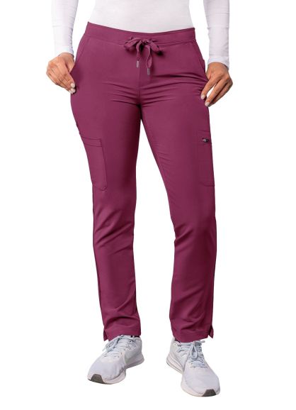 Skinny Leg Cargo Pant Wine 2X