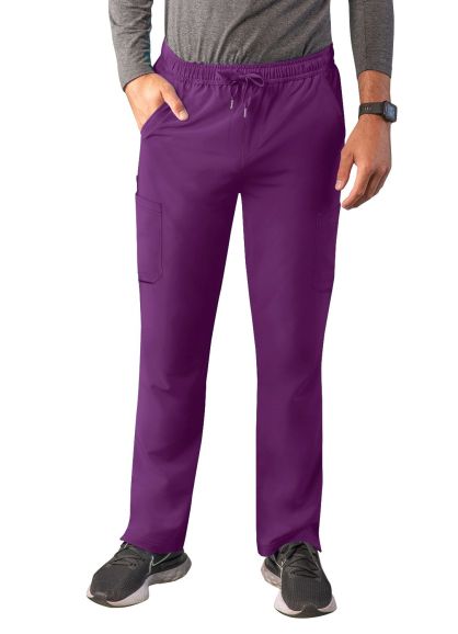 Men's Slim Leg Cargo Pant Eggplant 3X