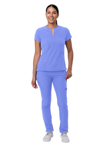 Women's Go-Higher Scrub Set Ceil Blue 2X