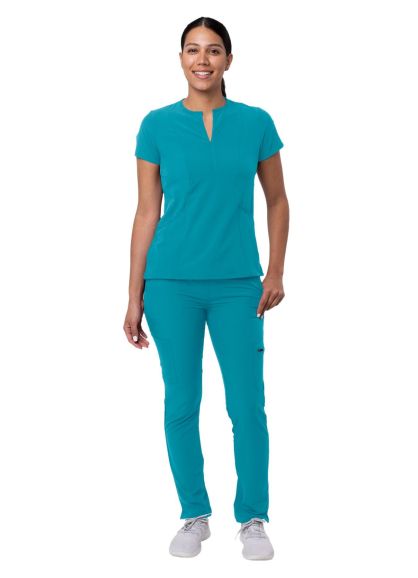 Women's Go-Higher Scrub Set Teal Blue 2X