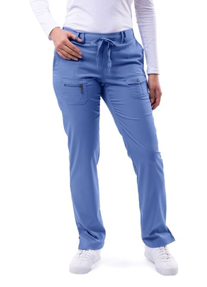 Women’s Slim Fit 6 Pocket Pant Ceil Blue 2X