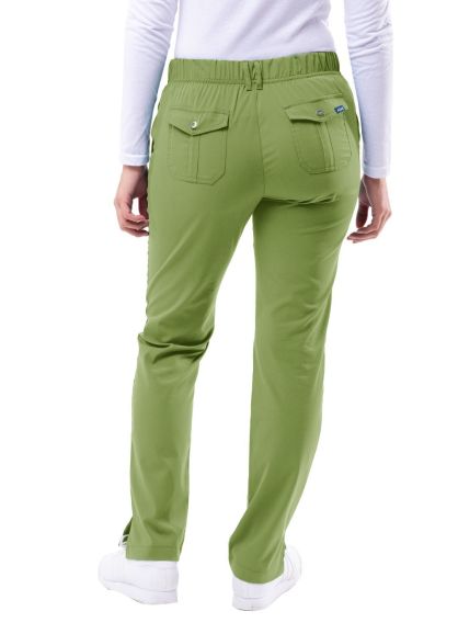 Women’s Slim Fit 6 Pocket Pant Spring Leaf 3X