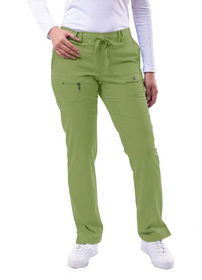 Women’s Slim Fit 6 Pocket Pant Spring Leaf 2X