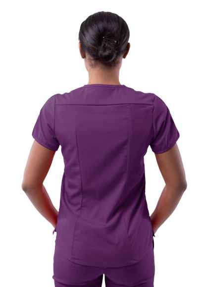 Women's Modern V-Neck Scrub Top