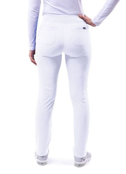 Women's Skinny Leg Yoga Pant White 2X