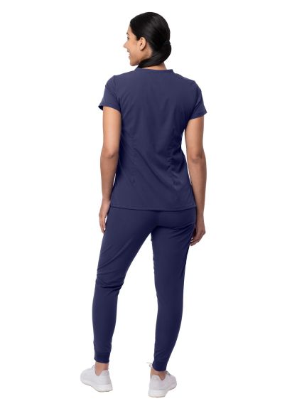 Women's Movement Booster Jogger Scrub Set Navy 2X