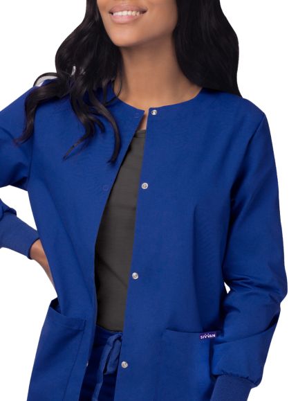 Women's Warm-Up Jacket Royal Blue 2X