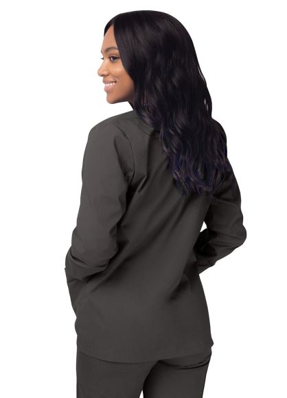 Women's Warm-Up Jacket Charcoal 2X