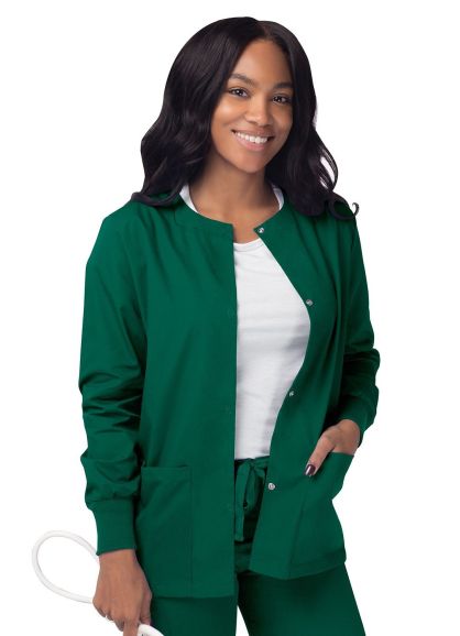 Women's Warm-Up Jacket Hunter Green 2X