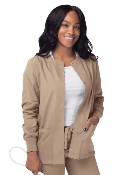 Women's Warm-Up Jacket Khaki 2X