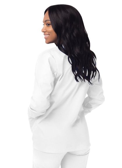 Women's Warm-Up Jacket White 2X