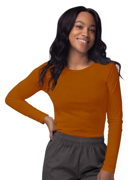 Long Sleeve Comfort Tee Caramel 2X