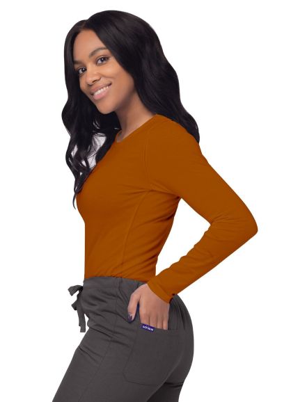 Long Sleeve Comfort Tee Caramel 2X