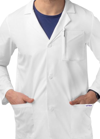 31" Unisex Consultation Coat White 3X