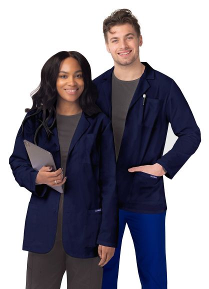 31" Unisex Consultation Coat Navy 2X