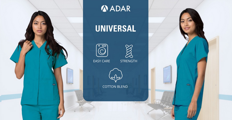 Double Pocket Scrub Top