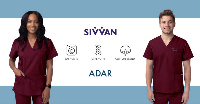 Unisex V-Neck 3 Pocket Top