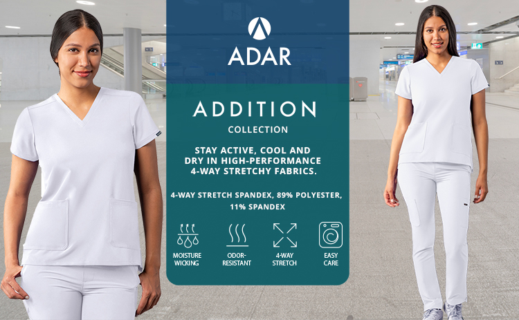 V Neck Medical Scrub Top