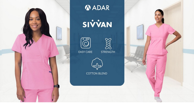 Women’s Mock Wrap Top/Cargo Pant Scrub Set