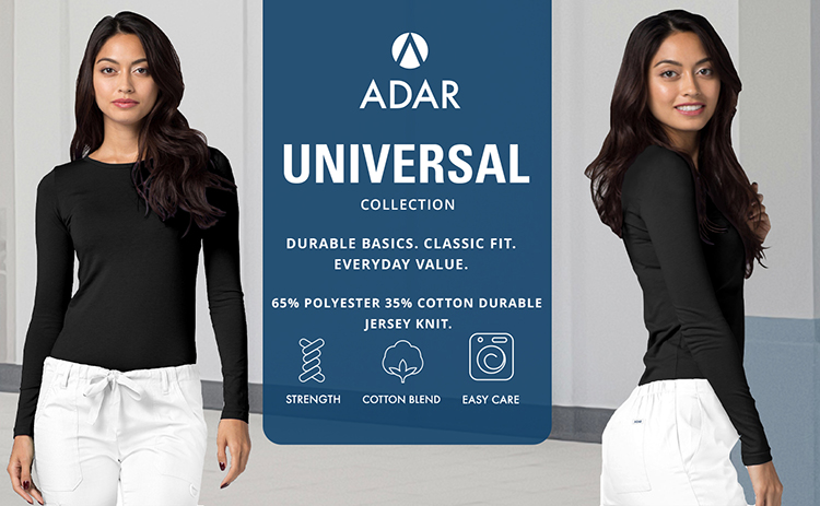 Womens Long Sleeve Black Tee