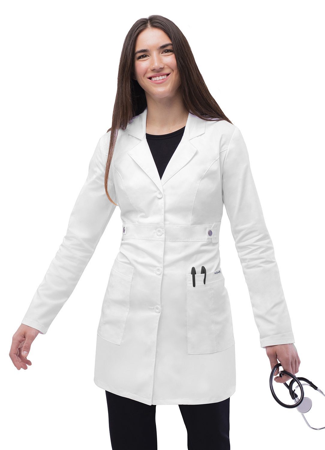Belted 33 Lab Coat Adar Universal Lab Coats for Women 